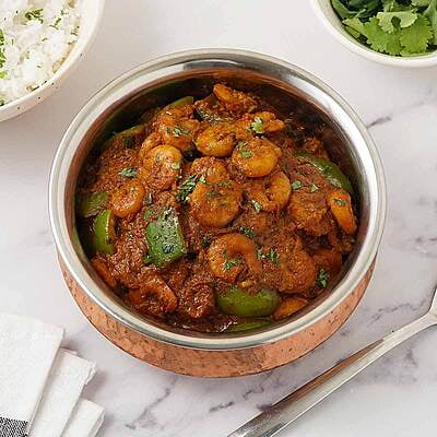 Shrimp Bhuna